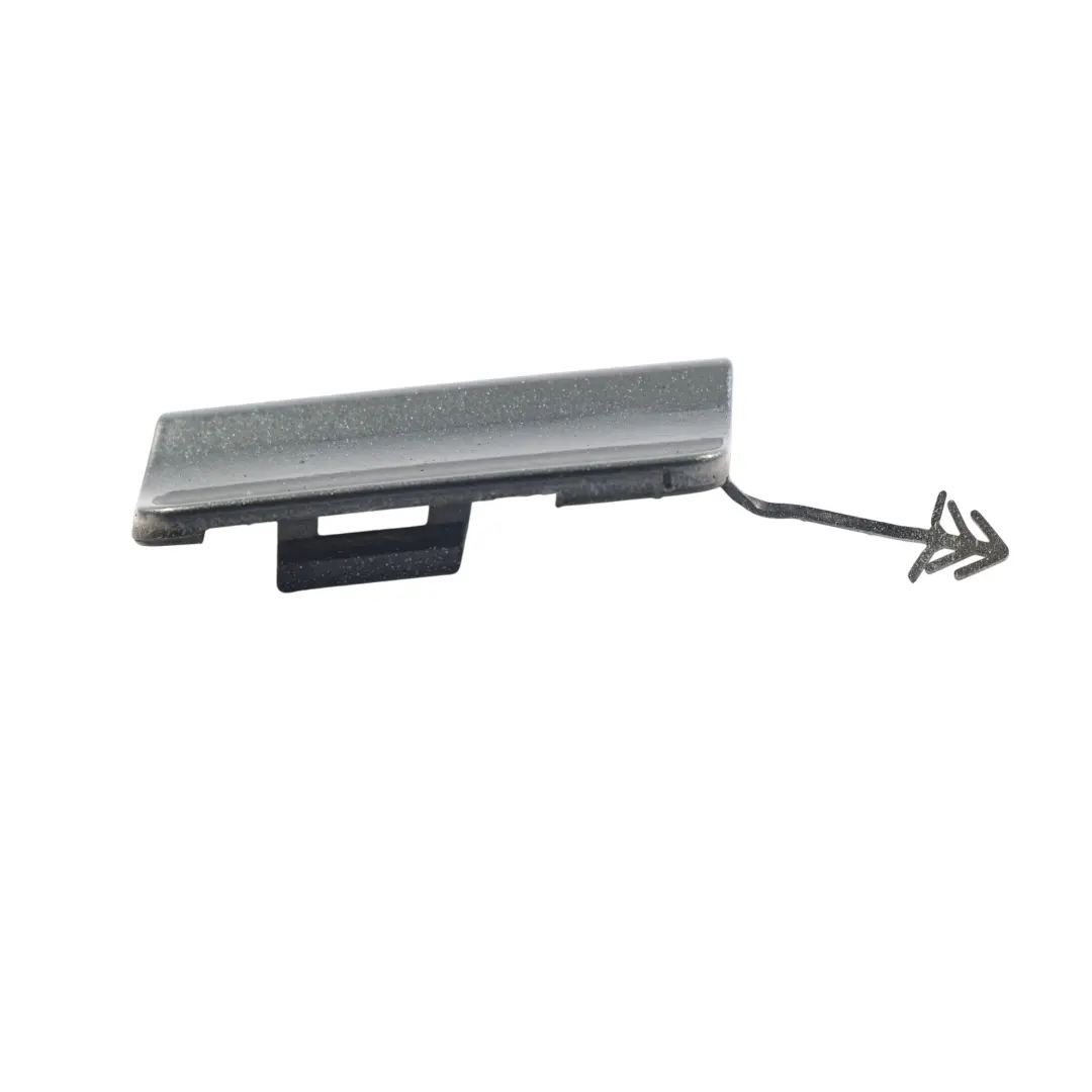 Copertura Gancio Traino Posteriore Destro Grigio Z7S per Audi Q3 8U con numero di parte 8U0807442D Audi Q3 8U Copertura Gancio Traino Posteriore Destro Grigio Z7S - SKU 8U0807442D-DGR - Numero di parte 8U0807442D