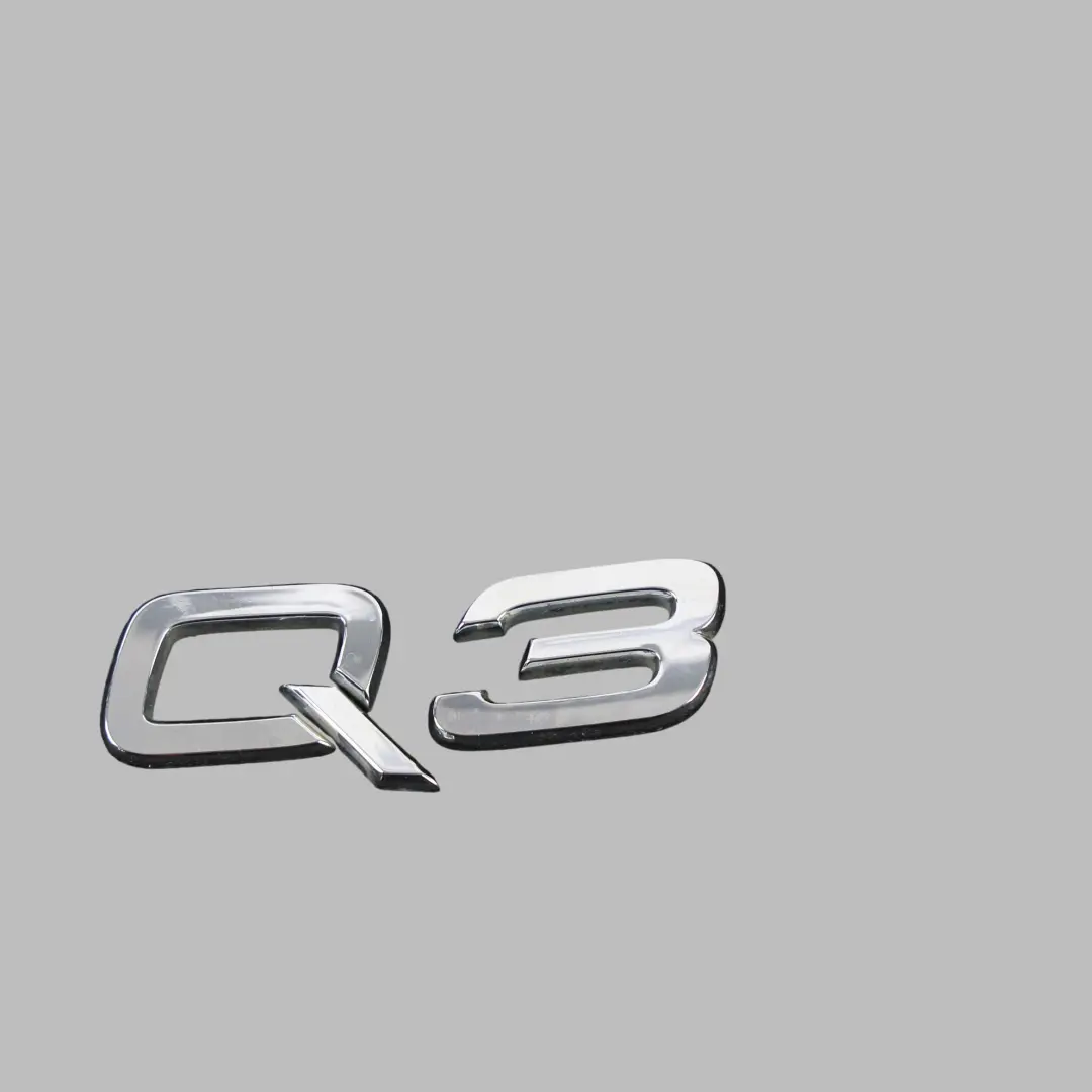 Audi RSQ3 8U F3 Rear Badge Lettering Emblem RSQ3 Sticker Decal - SKU 8U0853740 - Part number 8U0853740