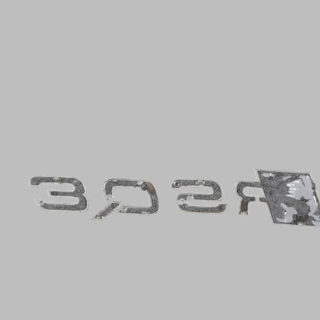 Audi RSQ3 8U F3 Rear Badge Lettering Emblem RSQ3 Sticker Decal - SKU 8U0853740 - Part number 8U0853740
