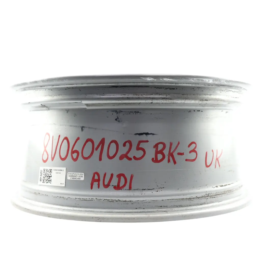 Audi A3 8V Silver Wheel Alloy Rim 17" ET:51 7,5J Star Spoke - SKU 8V0601025BK-3 - Part number 8V0601025BK