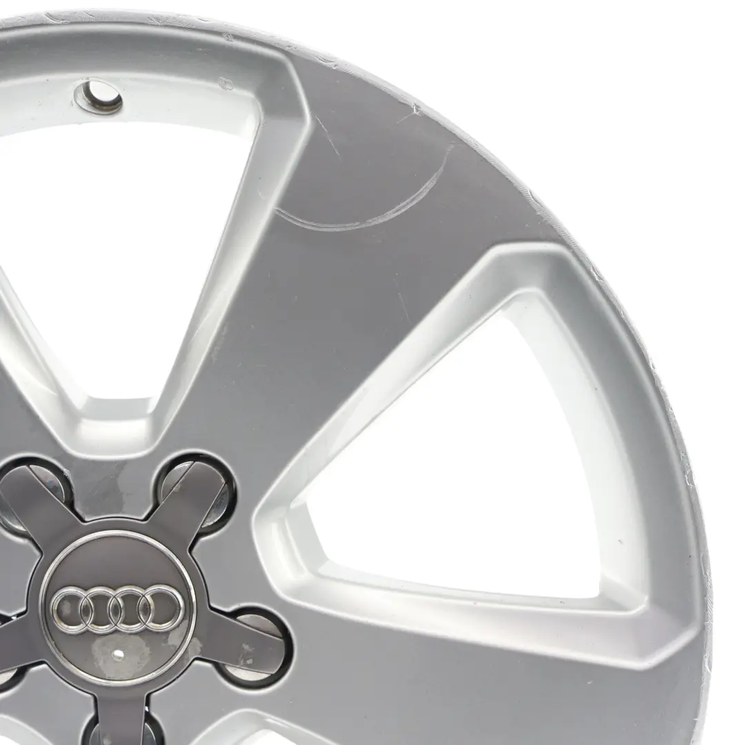 Alloy Rim 17" ET:51 7,5J Star Spoke to Audi A3 8V Silver Wheel with Part number 8V0601025BK Audi A3 8V Silver Wheel Alloy Rim 17" ET:51 7,5J Star Spoke - SKU 8V0601025BK-3 - Part number 8V0601025BK