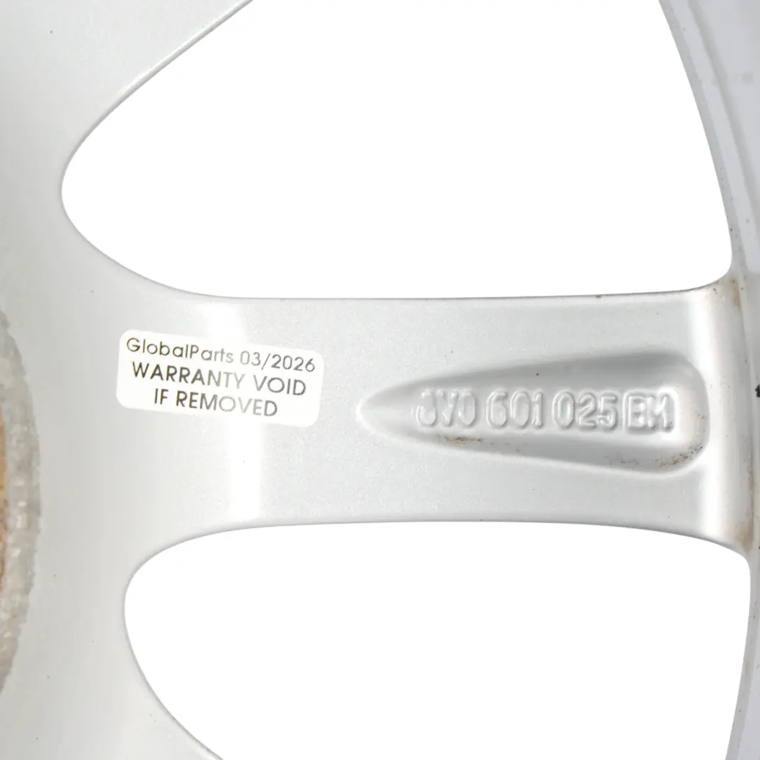 Audi A3 8V Jante Argentée Alliage 16" 6.5J ET46 - SKU 8V0601025BM-1 - Numéro de pièce 8V0601025BM