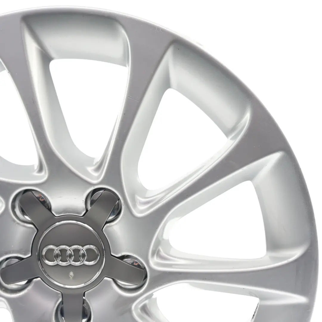 Audi A3 8V Srebrna Felga Aluminiowa 16" 6.5J ET46 8V0601025BM - SKU 8V0601025BM-2 - Numer Części 8V0601025BM-2