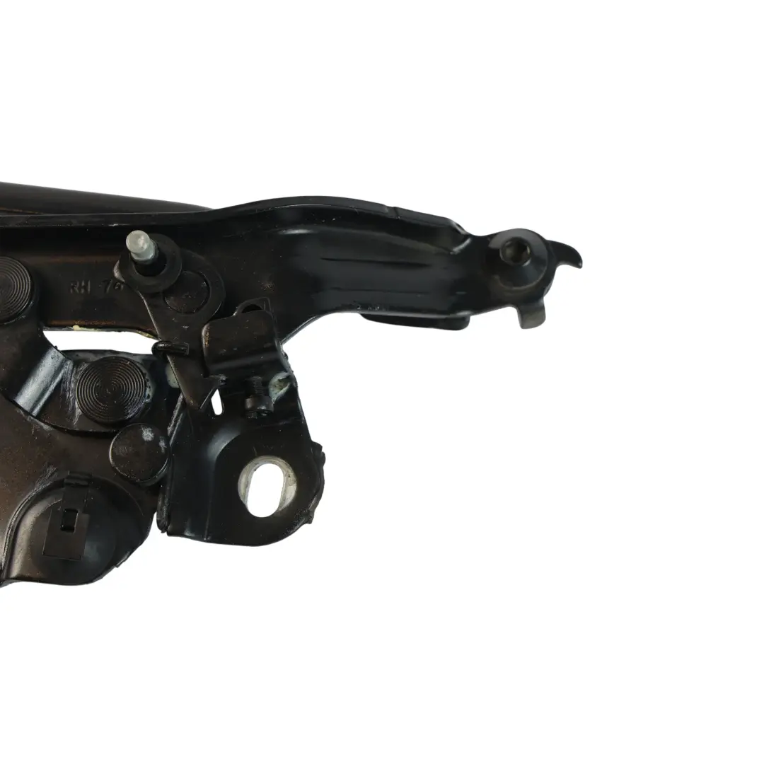 Front Bonnet Hood Hinge Right O/S Mythical Black - Y9T to Audi A3 8V with Part number 8V0823302F Audi A3 8V Front Bonnet Hood Hinge Right O/S Mythical Black - Y9T - SKU 8V0823302F-MYB - Part number 8V0823302F