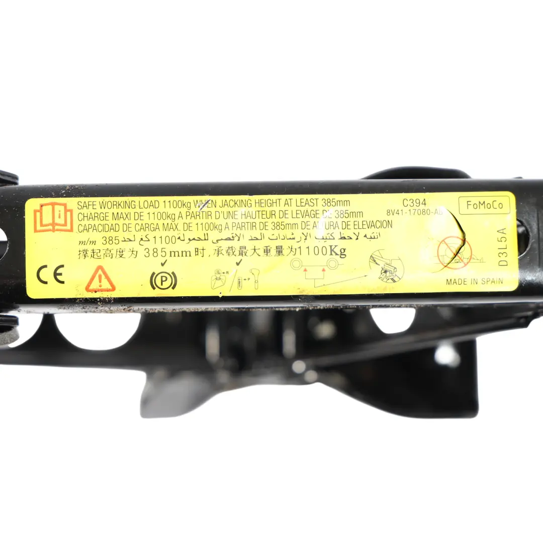 Ford Kuga MK1 Cric Sollevamento Auto Chiave - SKU 8V41-17080-AB - Numero di parte 8V41-17080-AB