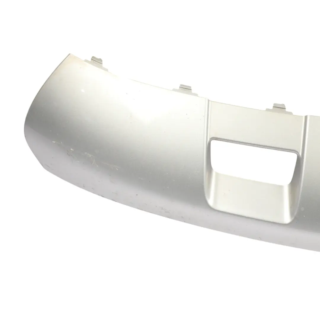 Mk1 Front Bumper Lower Trim Panel Diffuser Silver to Ford Kuga with Part number 8V41-17F771-ABW Ford Kuga Mk1 Front Bumper Lower Trim Panel Diffuser Silver - SKU 8V41-17F771-ABW - Part number 8V41-17F771-ABW
