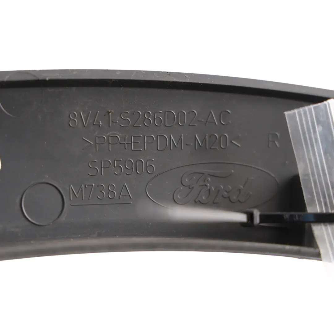Mk1 C394 Rear Wheel Arch Trim Moulding Right O/S to Ford Kuga with Part number 8V41-S286D02-AC Ford Kuga Mk1 C394 Rear Wheel Arch Trim Moulding Right O/S - SKU 8V41-S286D02-AC - Part number 8V41-S286D02-AC