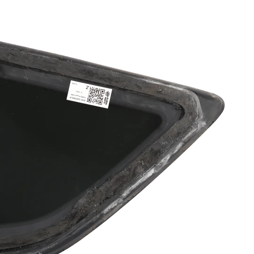 Mk1 Door Quarter Window Glass Tinted AS3 Rear Right O/S to Ford Kuga with Part number 8V41-S297B00-B Ford Kuga Mk1 Door Quarter Window Glass Tinted AS3 Rear Right O/S - SKU 8V41-S297B00-B - Part number 8V41-S297B00-B