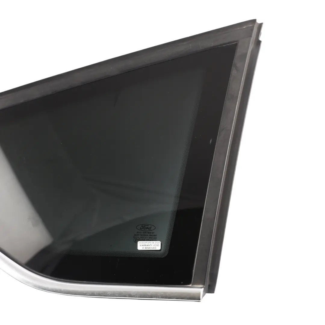 Mk1 Door Quarter Window Glass Tinted AS3 Rear Right O/S to Ford Kuga with Part number 8V41-S297B00-B Ford Kuga Mk1 Door Quarter Window Glass Tinted AS3 Rear Right O/S - SKU 8V41-S297B00-B - Part number 8V41-S297B00-B