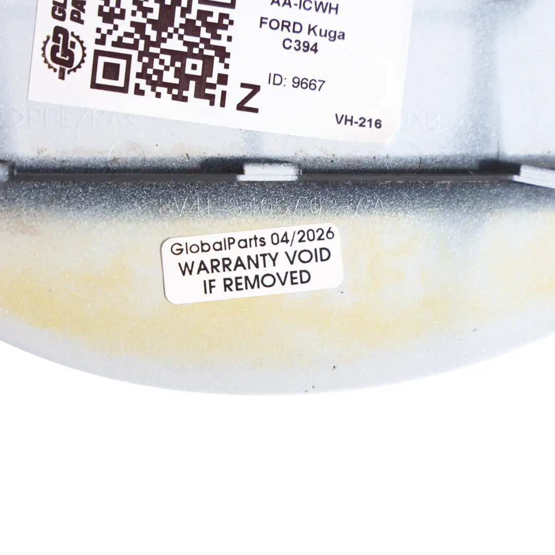 Ford Kuga C394 Tapa Combustible Blanco Hielo B8 - SKU 8V41-S405A02-AA-ICWH - Número de pieza 8V41-S405A02-AA