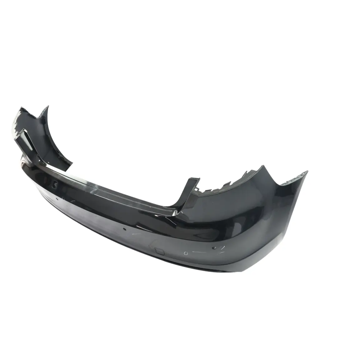Audi A3 8V Rear Bumper S Line Trim Panel Cover Mythical Black Metallic - Y9T - SKU 8V4807067D-MYB - Part number 8V4807067D
