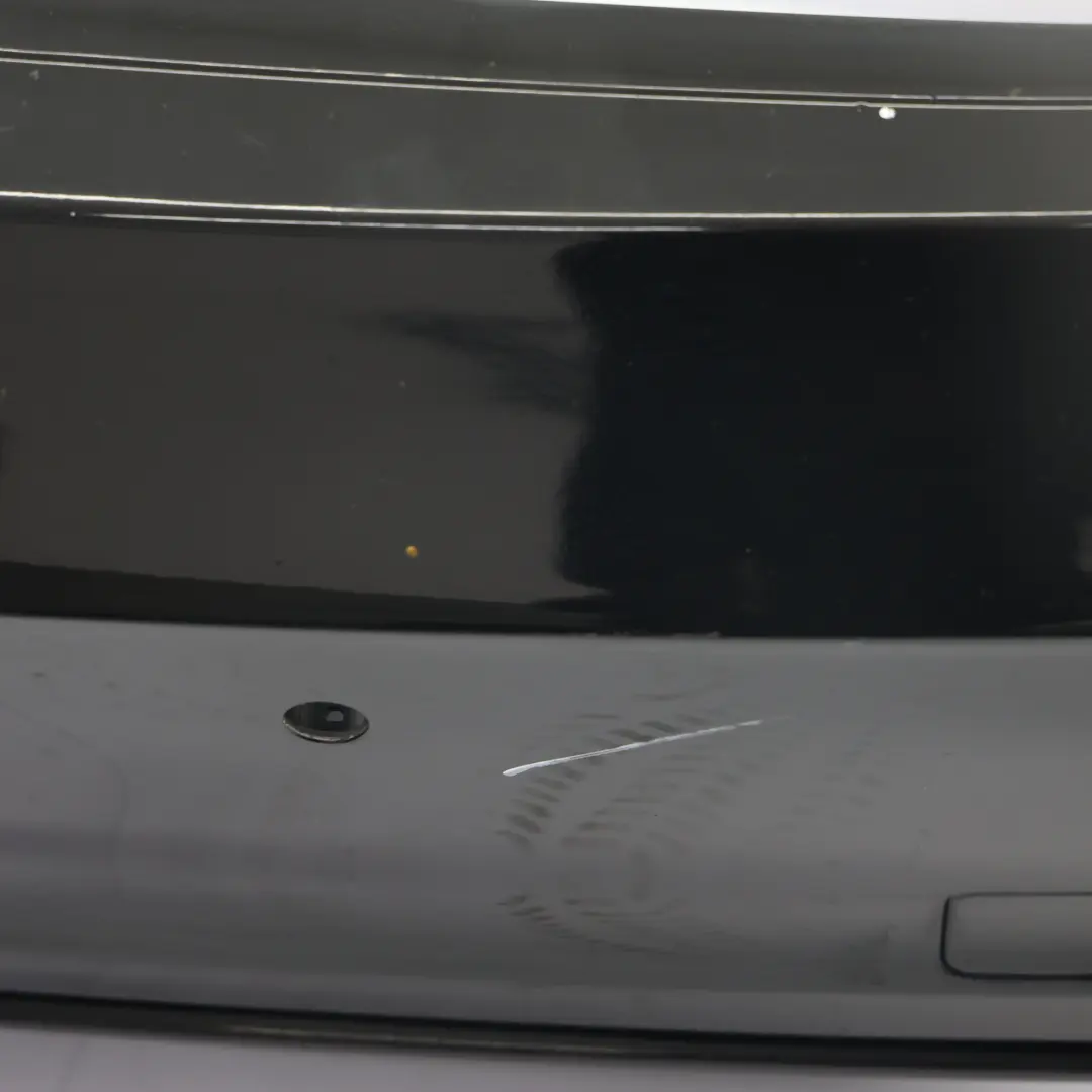 Bumper S Line Trim Panel Cover Mythical Black Metallic - Y9T to Audi A3 8V Rear with Part number 8V4807067D Audi A3 8V Rear Bumper S Line Trim Panel Cover Mythical Black Metallic - Y9T - SKU 8V4807067D-MYB - Part number 8V4807067D