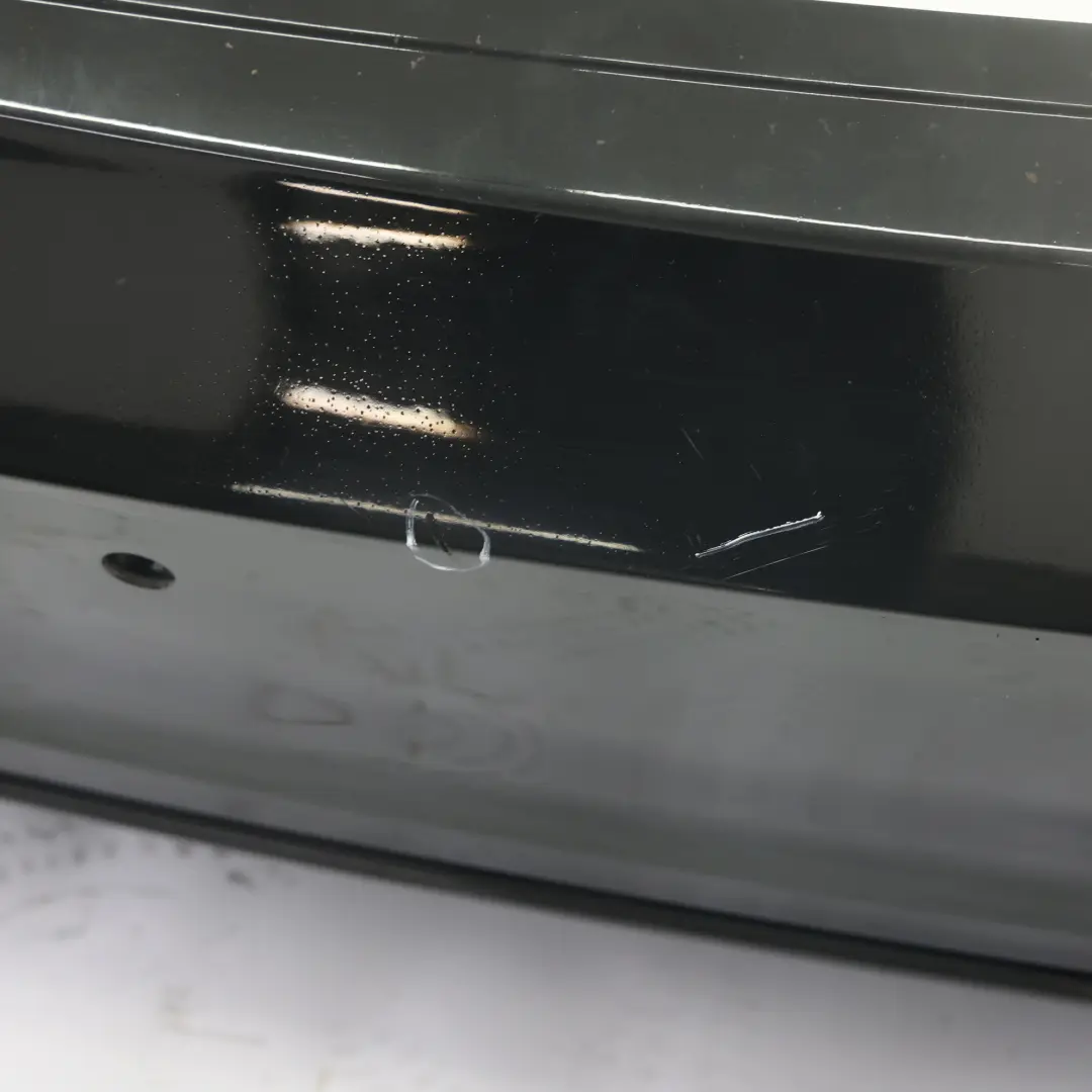 Bumper S Line Trim Panel Cover Mythical Black Metallic - Y9T to Audi A3 8V Rear with Part number 8V4807067D Audi A3 8V Rear Bumper S Line Trim Panel Cover Mythical Black Metallic - Y9T - SKU 8V4807067D-MYB - Part number 8V4807067D