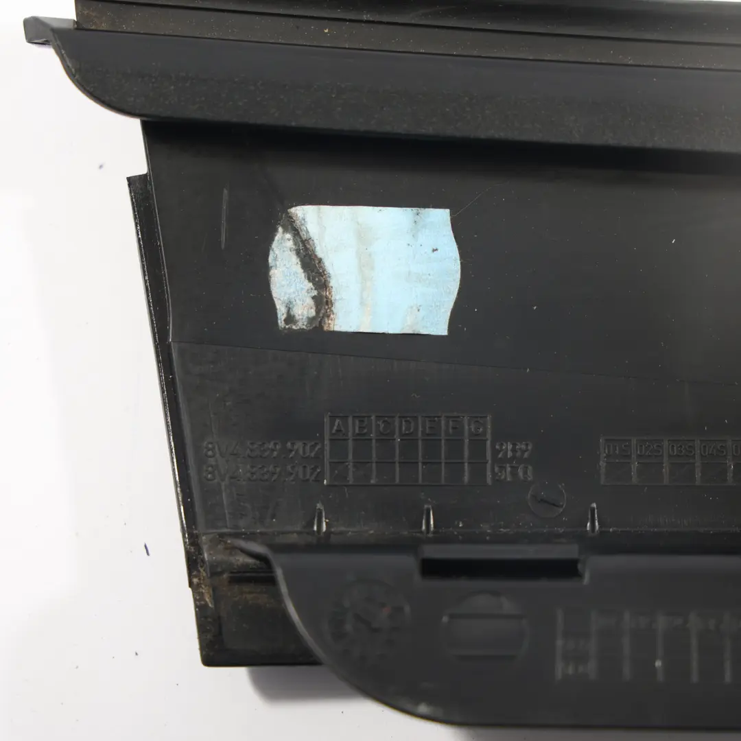 Audi A3 8V Sportback Rear Right O/S B Pillar Outer Door Trim Black 8V4839902B - SKU 8V4839902A - Part number 8V4839902A