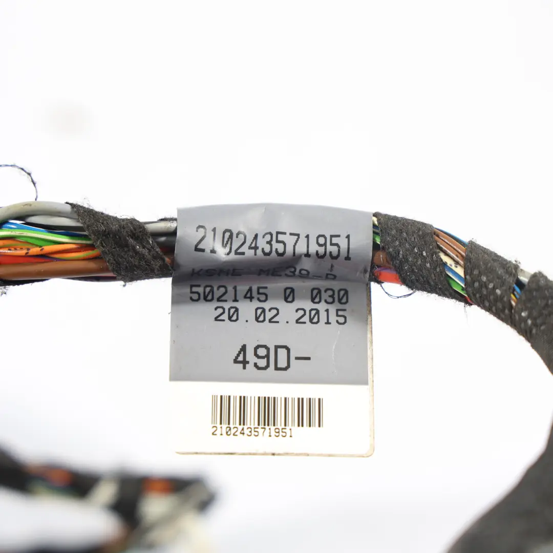Audi S3 8V Door Wiring Wire Harness Cable Loom Front Driver's Side - SKU 8V4971029D - Part number 8V4971029D