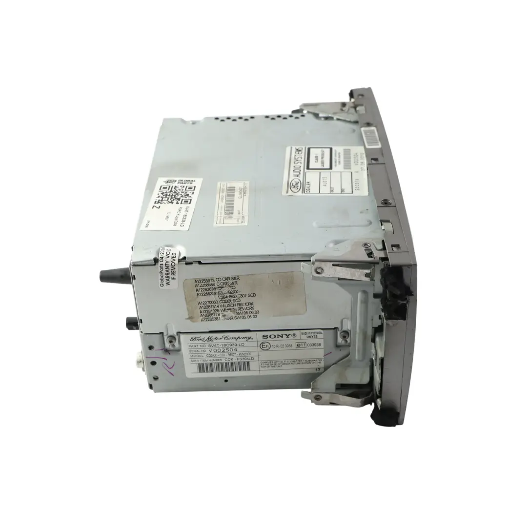 Ford Kuga MK1 Sony Radio CD Head Unit - SKU 8V4T-18C939-LD - Part number 8V4T-18C939-LD