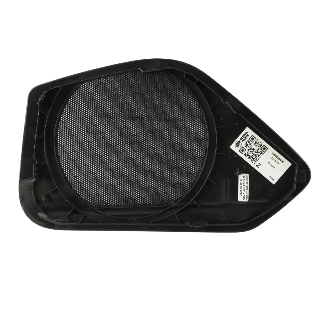 Audi A4 B9 A5 F5 Copertura Altoparlante Porta Anteriore Sinistro - SKU 8W0035419 - Numero di parte 8W0035419
