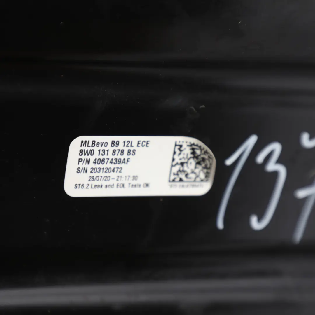 Audi A4 B9 A5 F5 Ad Blue Tank Reservoir 2.0 TDI Diesel Engine - SKU 8W0131878BS - Part number 8W0131878BS