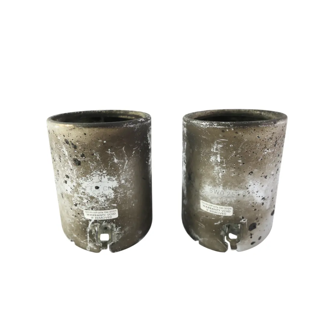 Terminali Scarico Silenziatori Set X2 2.0 TFSI per Audi A4 B9 A5 F5 con numero di parte 8W0253825B Audi A4 B9 A5 F5 Terminali Scarico Silenziatori Set X2 2.0 TFSI - SKU 8W0253825B - Numero di parte 8W0253825B