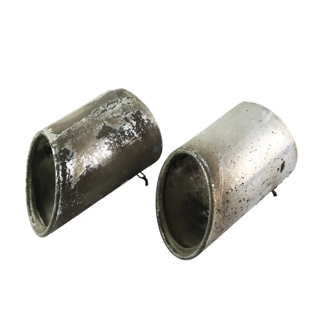 Audi A4 B9 A5 F5 Auspuff Endrohr Schalldämpfer Set X2 2.0 TFSI - SKU 8W0253825B - Teilenummer 8W0253825B