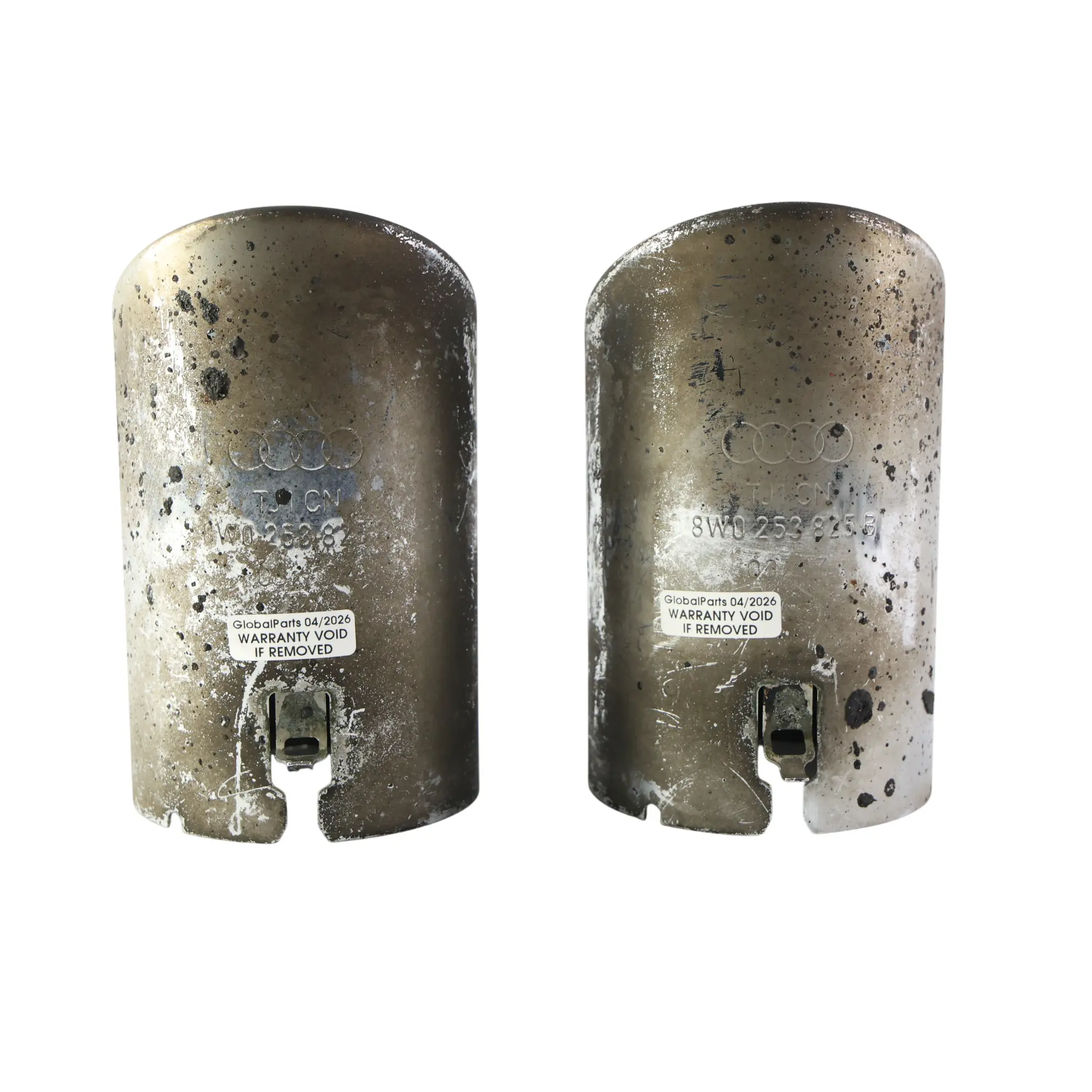 Audi A4 B9 A5 F5 Końcówki Tłumika Wydechu Komplet X2 2.0 TFSI 8W0253825B