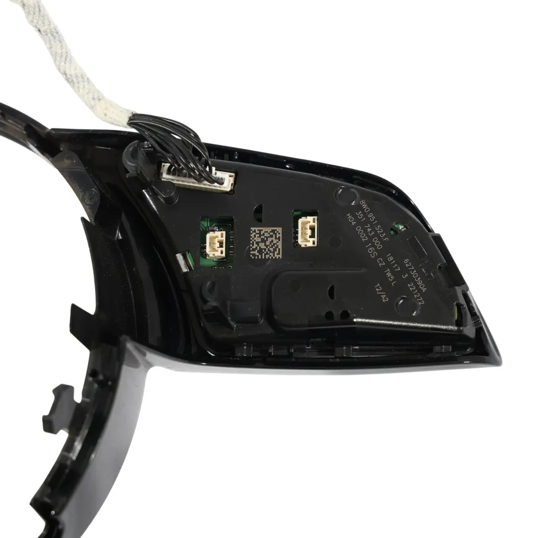 Audi A3 8V Lenkrad Multifunktion Schalter Taste Umrandung Abdeckung - SKU 8W0419689-1 - Teilenummer 8W0419689