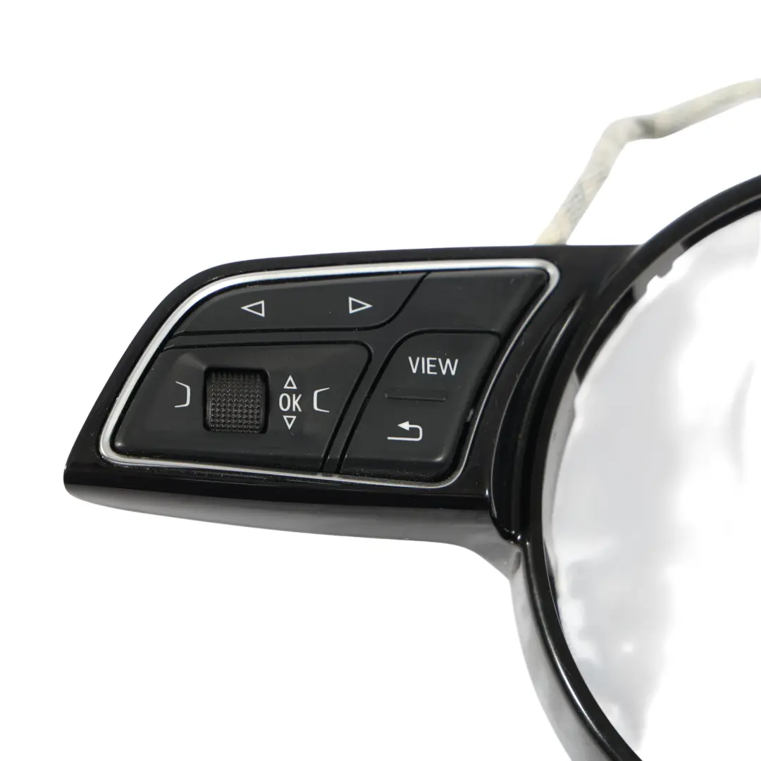 Lenkrad Multifunktion Schalter Taste Umrandung Abdeckung für Audi A3 8V mit Teilenummer 8W0419689 Audi A3 8V Lenkrad Multifunktion Schalter Taste Umrandung Abdeckung - SKU 8W0419689-1 - Teilenummer 8W0419689