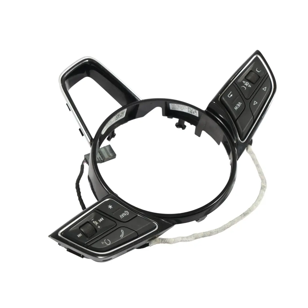 Steering Wheel Multifunction Switch Button Surround Cover to Audi A3 8V with Part number 8W0419689 Audi A3 8V Steering Wheel Multifunction Switch Button Surround Cover - SKU 8W0419689-1 - Part number 8W0419689
