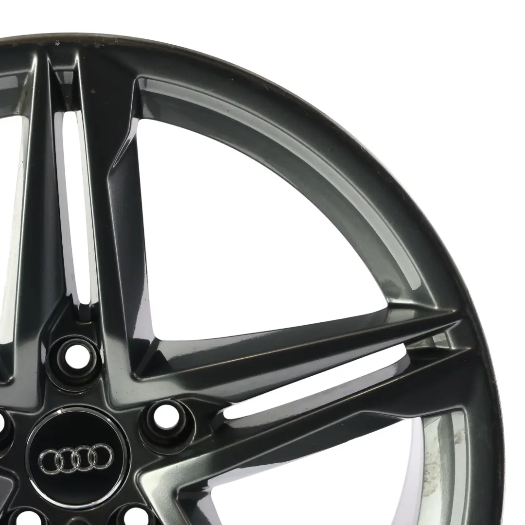 Audi A5 S5 F5 Alu Felge Grau 18" 8.5J ET:29 5 Doppelte Speiche - SKU 8W0601025DE-4 - Teilenummer 8W0601025DE