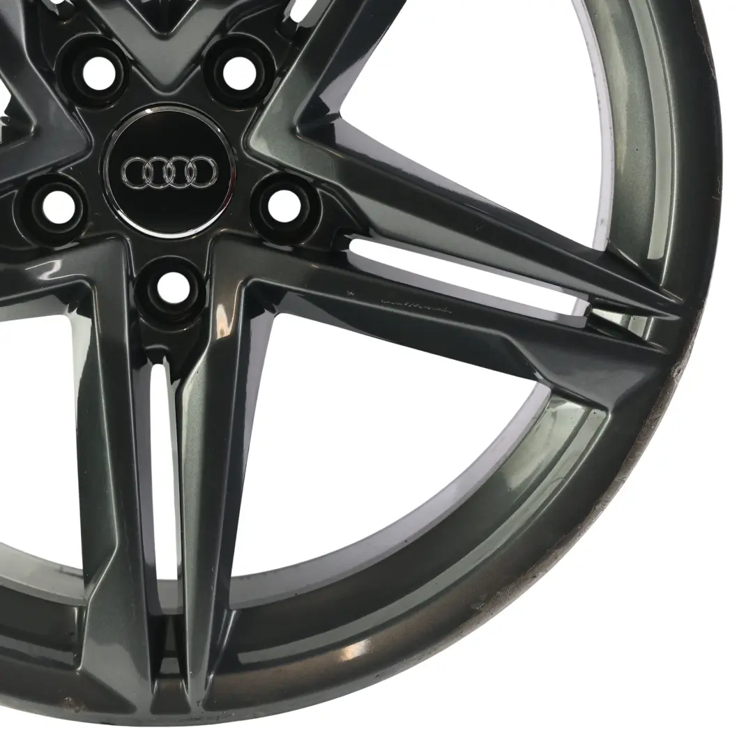 Audi A5 S5 F5 Cerchione Lega Leggera Argento 18" 8.5J ET:29 - SKU 8W0601025DE-5 - Numero di parte 8W0601025DE