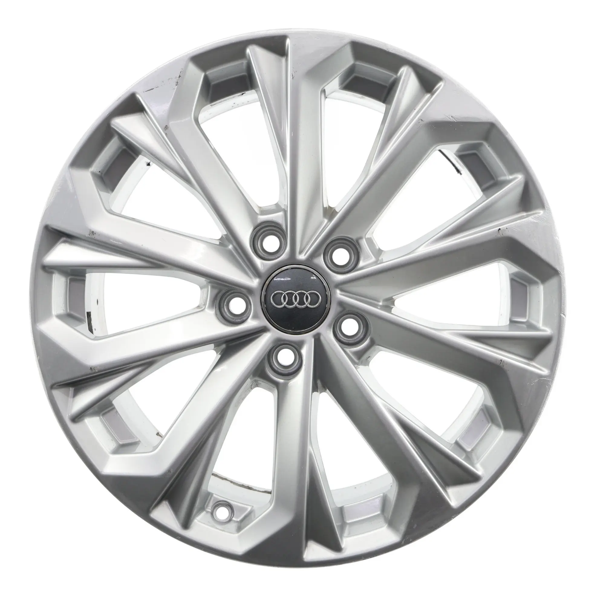 Audi A4 B9 8W Leicht Metall Felge Silberne 17" 7J ET:38 10-Speiche 8W0601025L