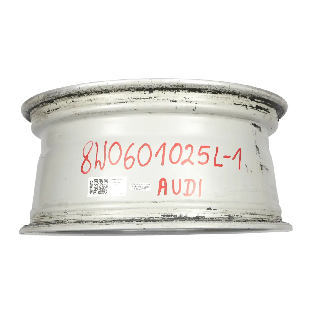 Audi A4 B9 8W Jante Alliage Argent 17" 7J ET:38 10 Branches - SKU 8W0601025L-1 - Numéro de pièce 8W0601025L
