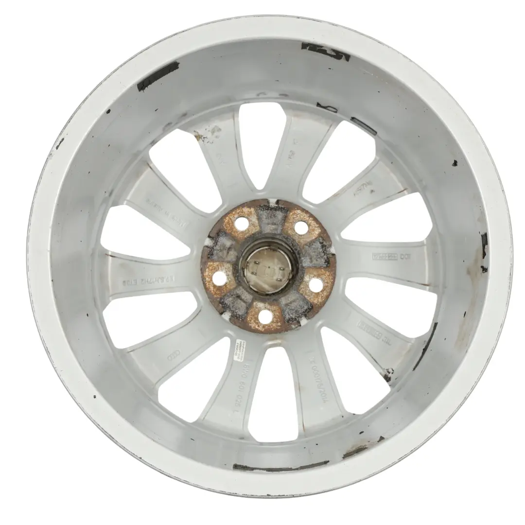 Audi A4 B9 8W Wheel Alloy Rim Silver 17" 7J ET:38 10-Spoke - SKU 8W0601025L-1 - Part number 8W0601025L