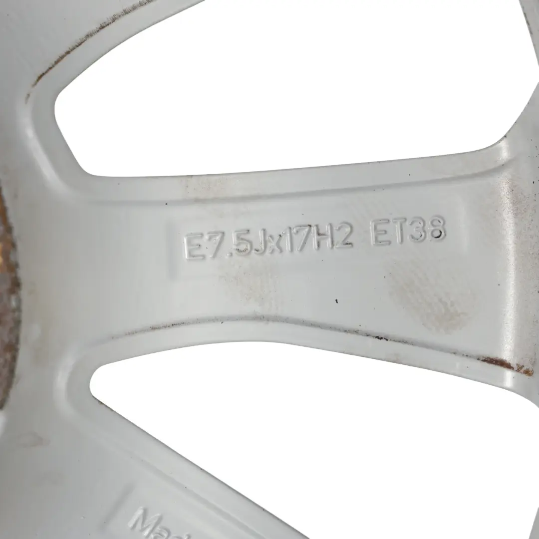 Leicht Metall Felge Silberne 17" 7J ET:38 10-Speiche für Audi A4 B9 8W mit Teilenummer 8W0601025L Audi A4 B9 8W Leicht Metall Felge Silberne 17" 7J ET:38 10-Speiche - SKU 8W0601025L-1 - Teilenummer 8W0601025L