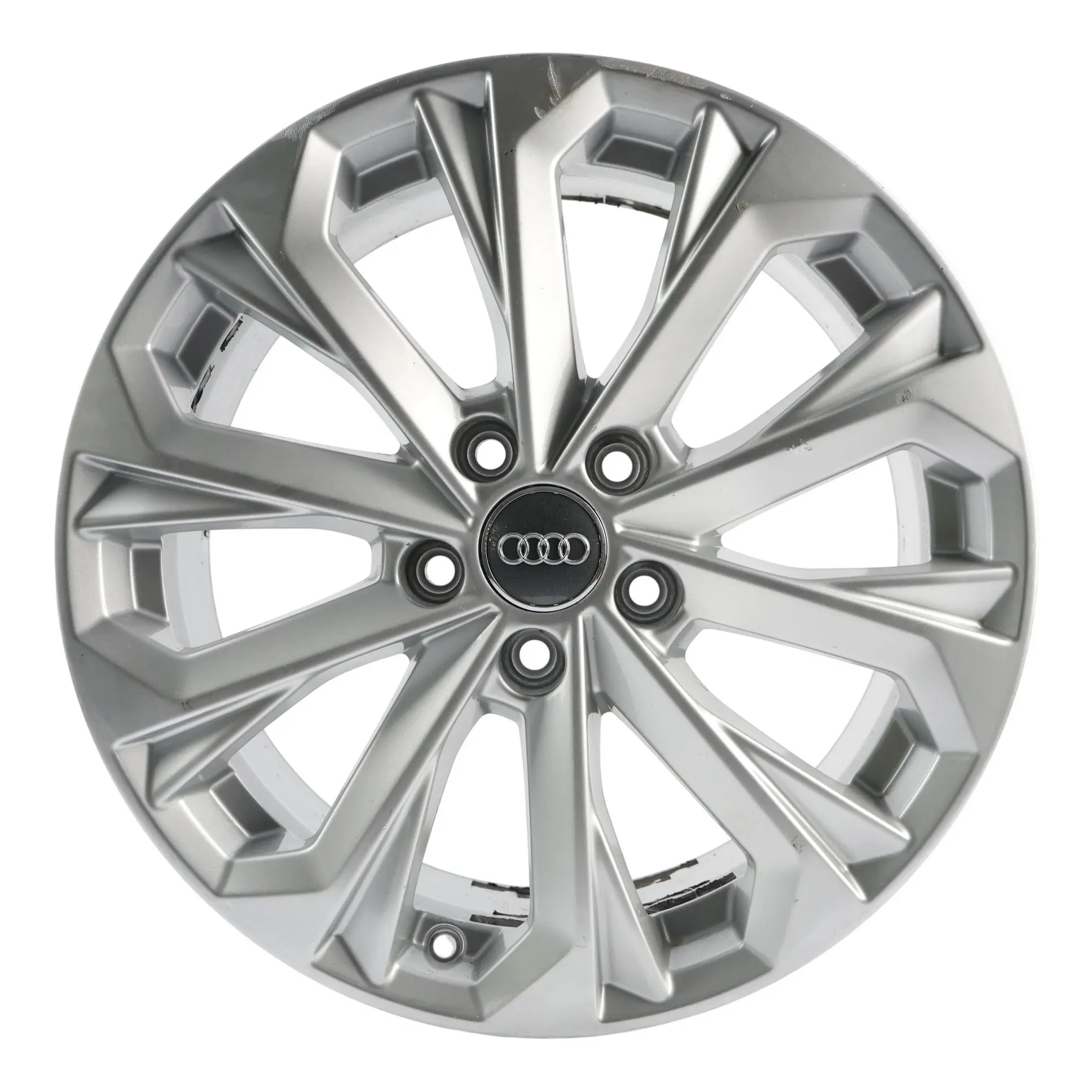 Audi A4 B9 8W Llanta De Aleación Plateada 17" 7J ET:38 10 Radios 8W0601025L