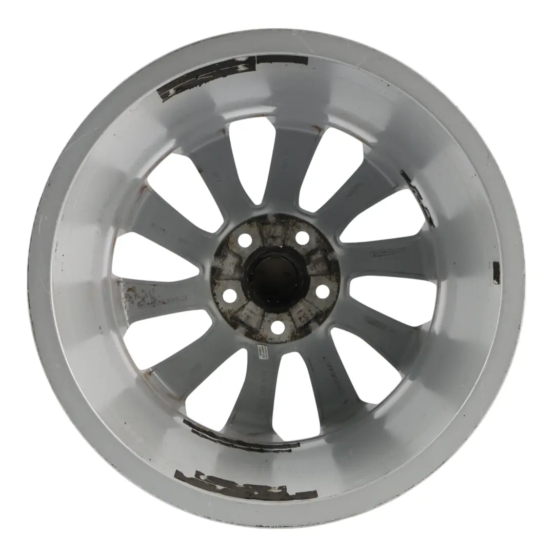 Audi A4 B9 8W Llanta De Aleación Plateada 17" 7J ET:38 10 Radios - SKU 8W0601025L-2 - Número de pieza 8W0601025L