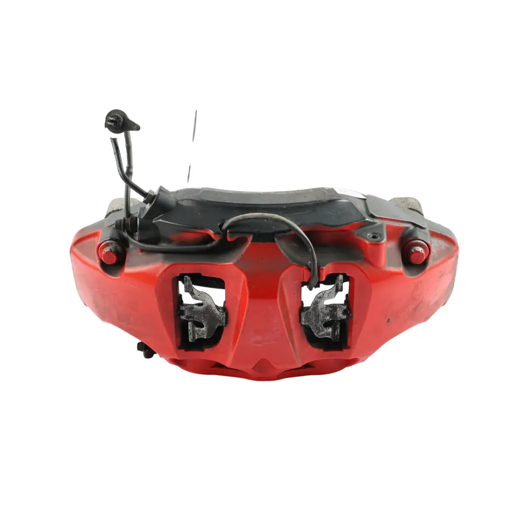Front Brake Caliper Hosuing 375x36mm Red Left N/S to Audi S4 B9 S5 F5 with Part number 8W0615107AJ Audi S4 B9 S5 F5 Front Brake Caliper Hosuing 375x36mm Red Left N/S - SKU 8W0615107AJ - Part number 8W0615107AJ