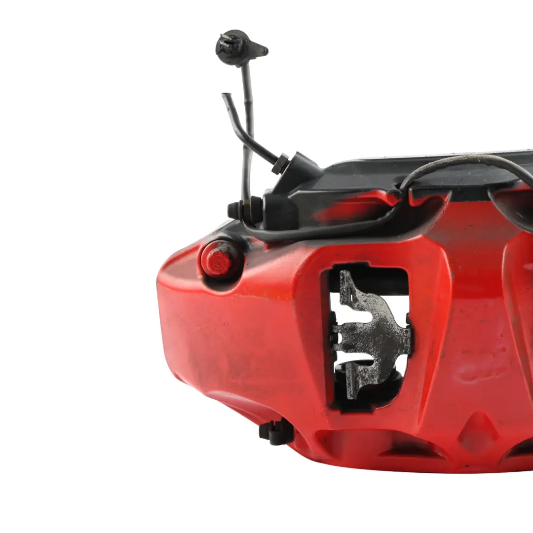Front Brake Caliper Hosuing 375x36mm Red Left N/S to Audi S4 B9 S5 F5 with Part number 8W0615107AJ Audi S4 B9 S5 F5 Front Brake Caliper Hosuing 375x36mm Red Left N/S - SKU 8W0615107AJ - Part number 8W0615107AJ