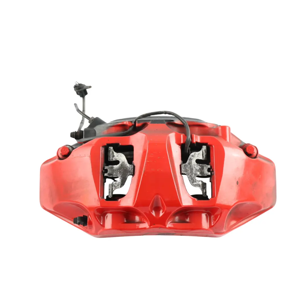 Front Brake Caliper Hosuing 375x36mm Red Left N/S to Audi S4 B9 S5 F5 with Part number 8W0615107AJ Audi S4 B9 S5 F5 Front Brake Caliper Hosuing 375x36mm Red Left N/S - SKU 8W0615107AJ - Part number 8W0615107AJ