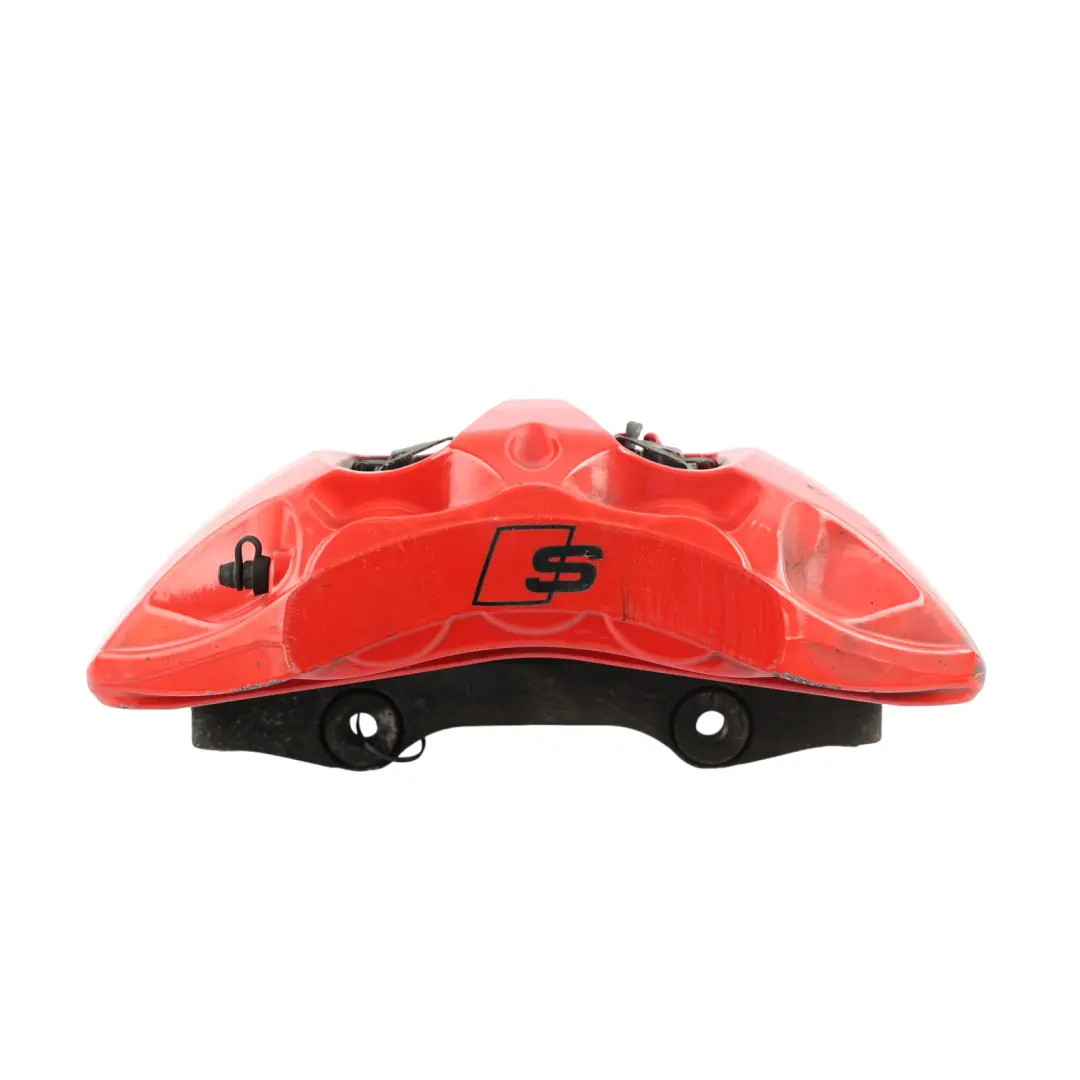 Audi S4 B9 S5 F5 Front Brake Caliper Hosuing 375x36mm Red Left N/S - SKU 8W0615107AJ - Part number 8W0615107AJ