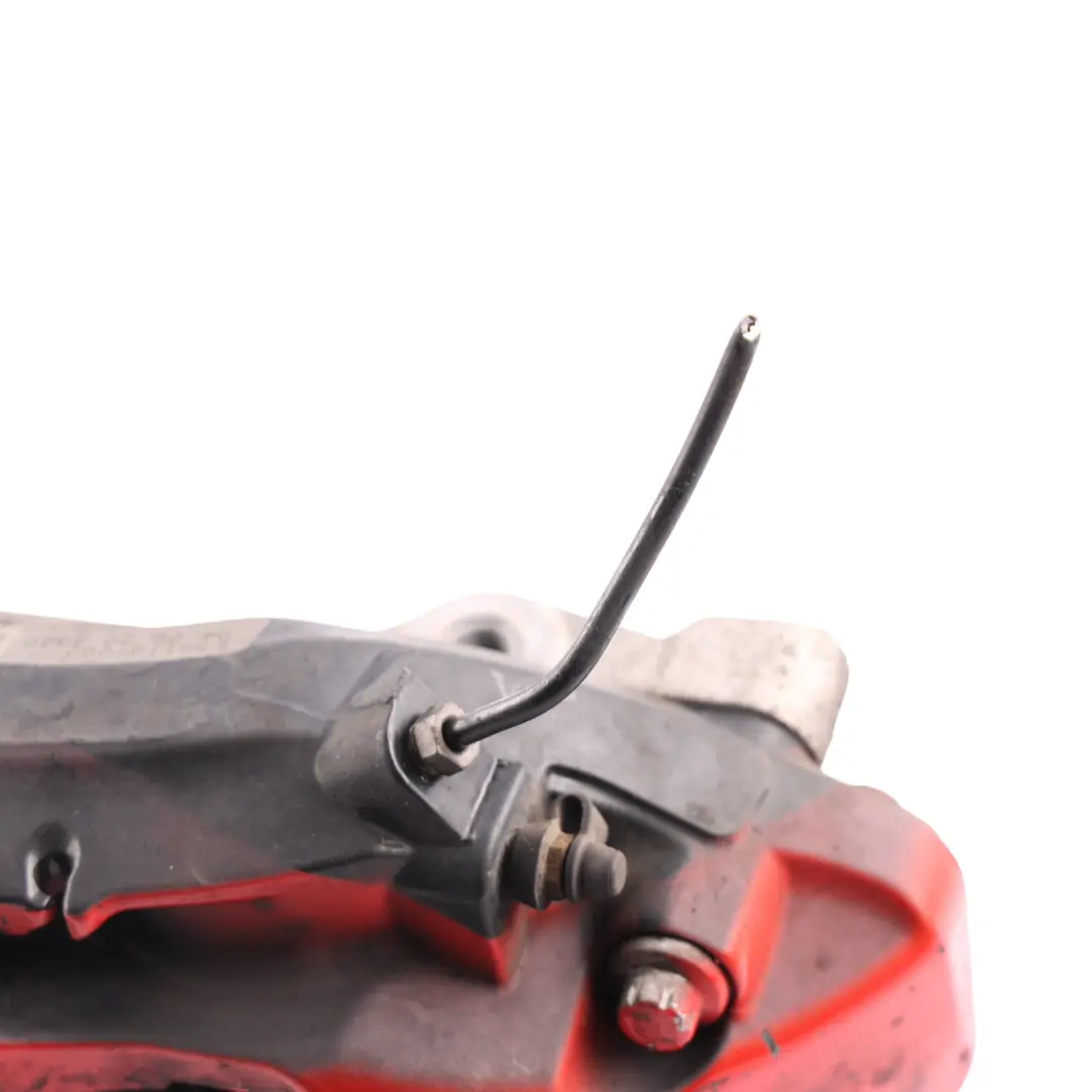 Audi S4 B9 S5 F5 Front Brake Caliper Housing 375x36mm Red Right O/S - SKU 8W0615108AJ - Part number 8W0615108AJ