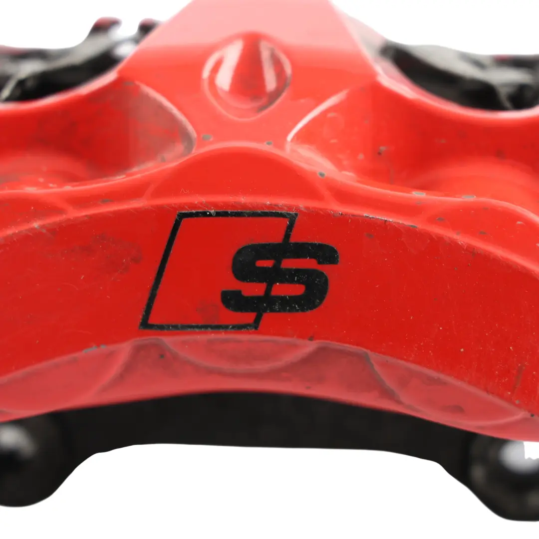 Front Brake Caliper Housing 375x36mm Red Right O/S to Audi S4 B9 S5 F5 with Part number 8W0615108AJ Audi S4 B9 S5 F5 Front Brake Caliper Housing 375x36mm Red Right O/S - SKU 8W0615108AJ - Part number 8W0615108AJ