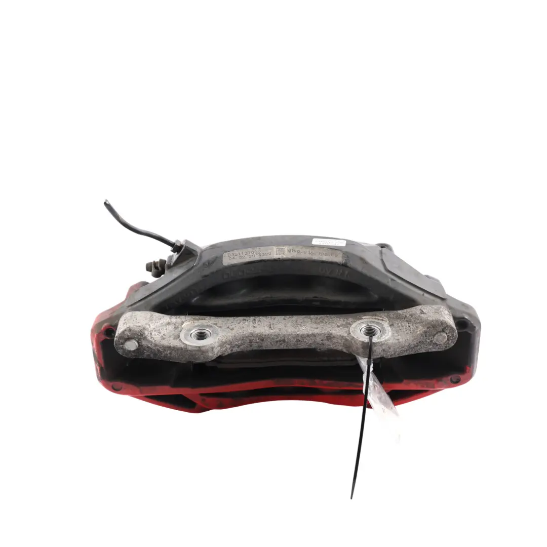 Audi S4 B9 S5 F5 Front Brake Caliper Housing 375x36mm Red Right O/S - SKU 8W0615108AJ - Part number 8W0615108AJ