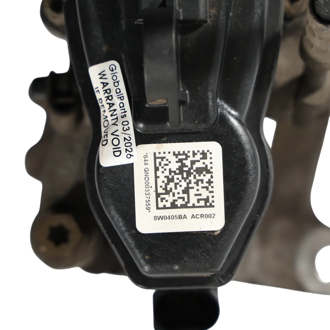 Support Étrier Frein Électrique Arrière Gauche pour Audi A4 B9 A5 F5 à propos du numéro de pièce 8W0615403A Audi A4 B9 A5 F5 Support Étrier Frein Électrique Arrière Gauche - SKU 8W0615403A - Numéro de pièce 8W0615403A