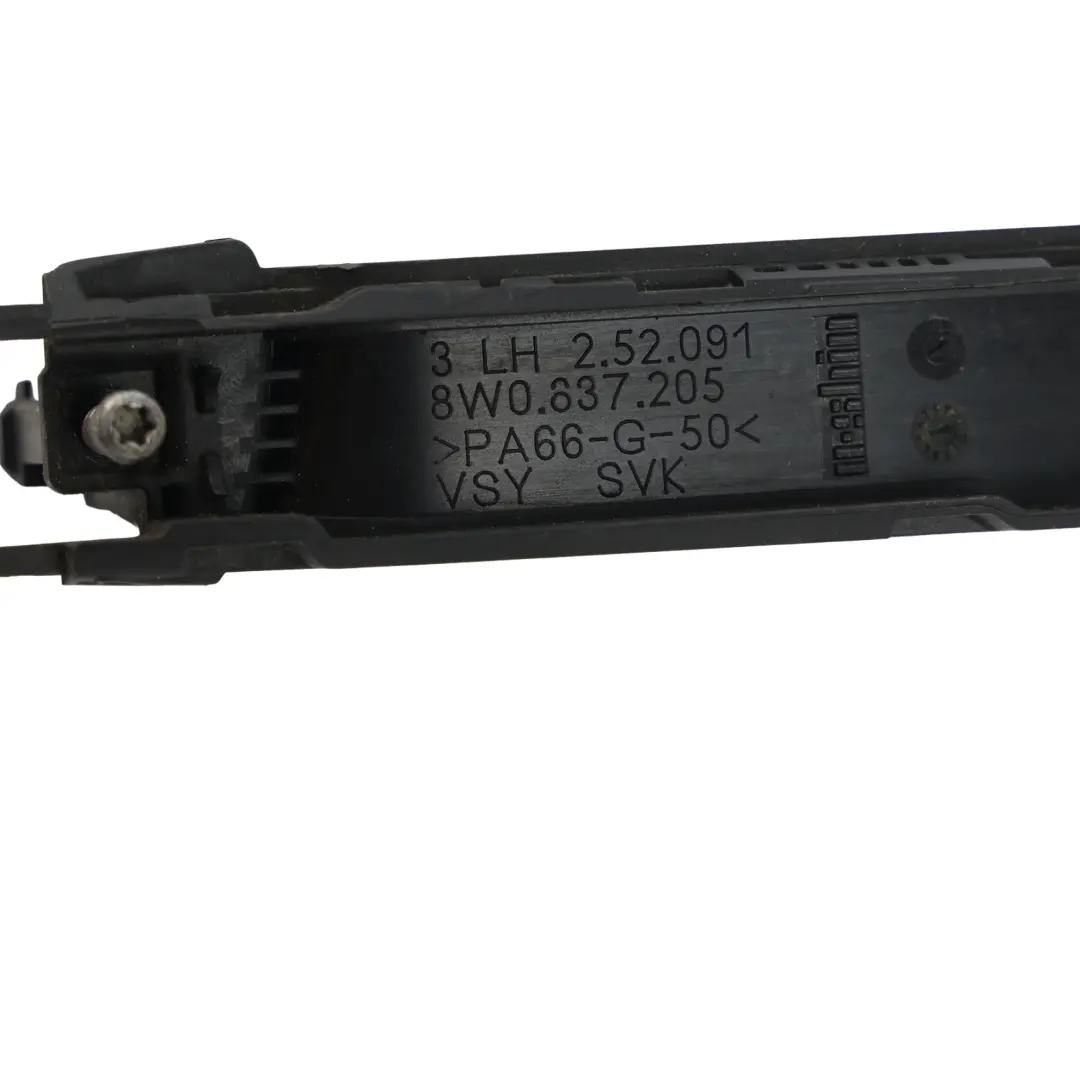 Maniglia Porta Anteriore Posteriore Sinistra per Audi A4 B9 A5 S5 RS5 F5 con numero di parte 8W0837205 Audi A4 B9 A5 S5 RS5 F5 Maniglia Porta Anteriore Posteriore Sinistra - SKU 8W0837205 - Numero di parte 8W0837205