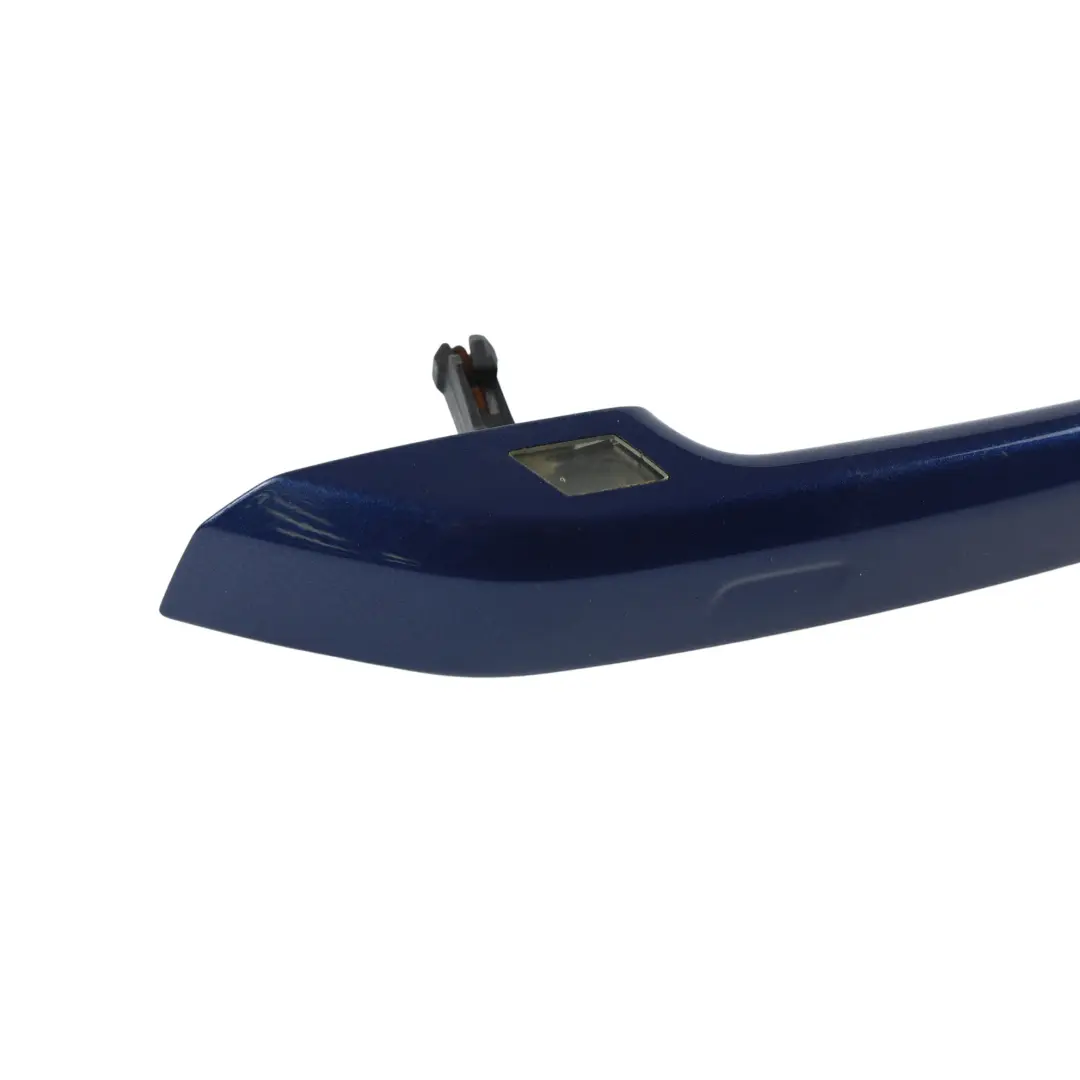 Audi A5 F5 Tirador Puerta Trasera Exterior Izquierdo Azul Scuba X5Q - SKU 8W0837239-SCB - Número de pieza 8W0837239