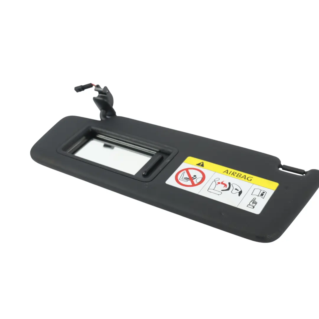 Audi A4 B9 A5 F5 Q5 FY Parasol Espejo Cubierta Panel Negro Izquierdo - SKU 8W0857551AB-3 - Número de pieza 8W0857551AB