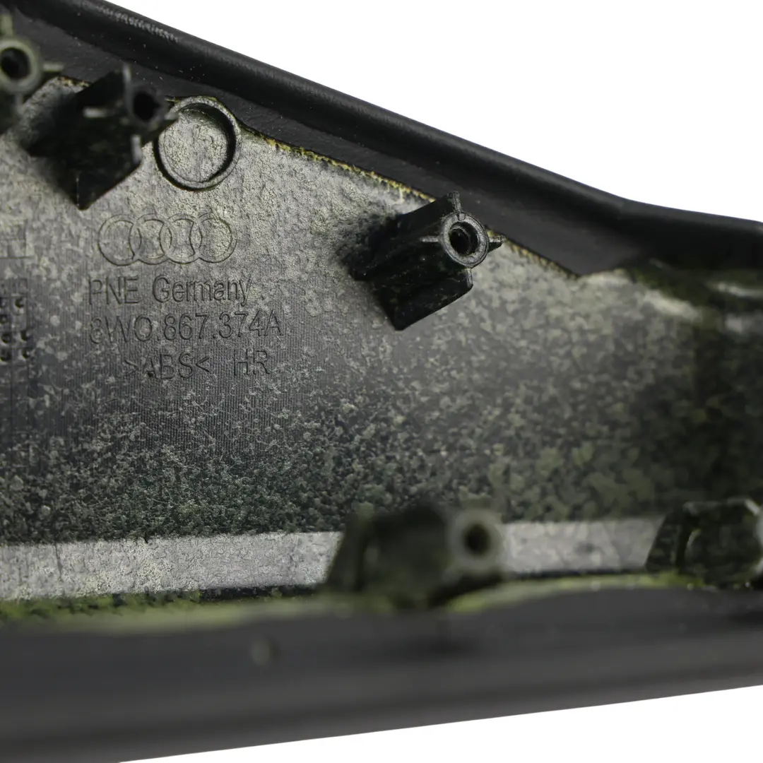 Sportback Türverkleidung Armlehne Leder Schwarz Rechts für Audi A5 F5 mit Teilenummer 8W0867374A Audi A5 F5 Sportback Türverkleidung Armlehne Leder Schwarz Rechts - SKU 8W0867374A - Teilenummer 8W0867374A