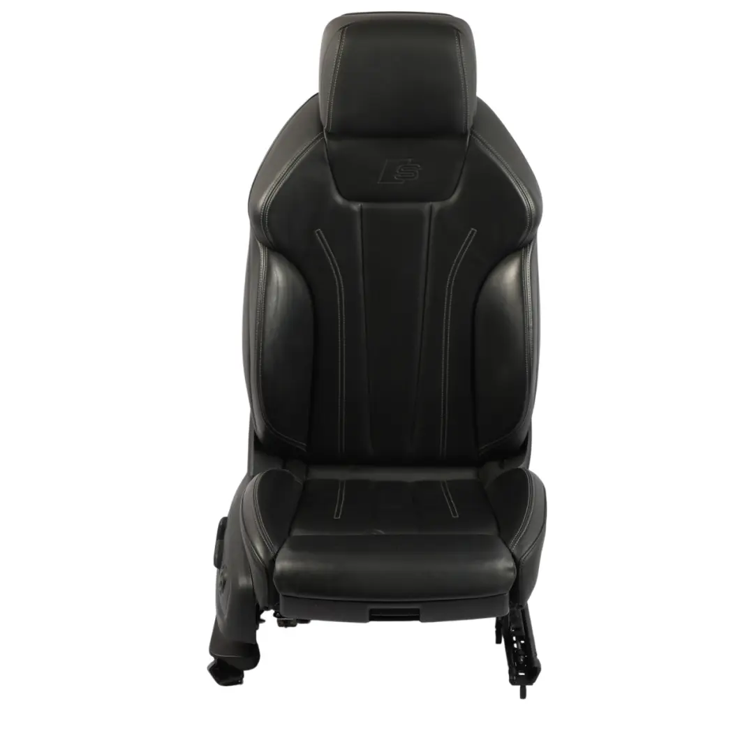 Audi A4 B9 A5 F5 S-Line Interior Front Seat Heated Leather Soul Black Right O/S - SKU 8W0881806L-2 - Part number 8W0881806L