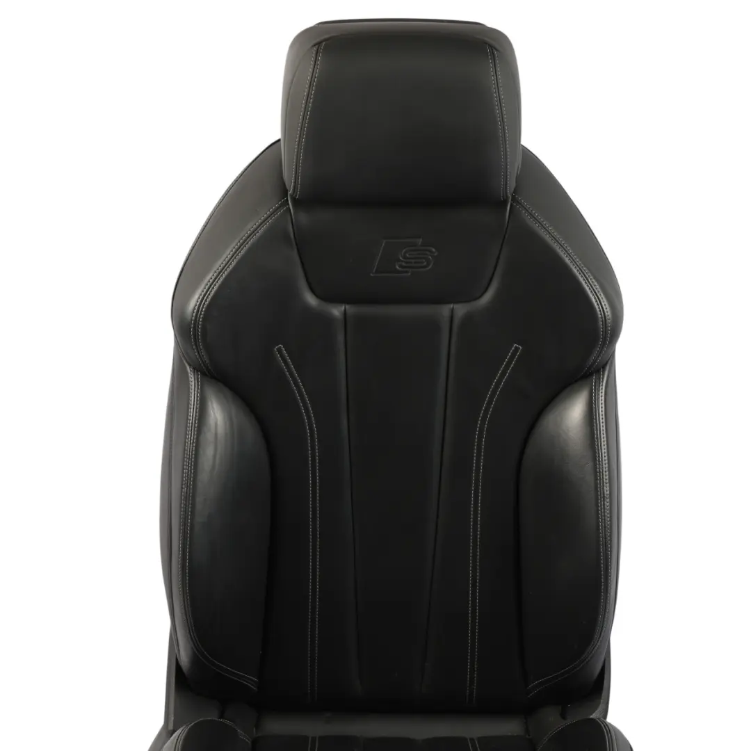Interior Front Seat Heated Leather Soul Black Right O/S to Audi A4 B9 A5 F5 S-Line with Part number 8W0881806L Audi A4 B9 A5 F5 S-Line Interior Front Seat Heated Leather Soul Black Right O/S - SKU 8W0881806L-2 - Part number 8W0881806L